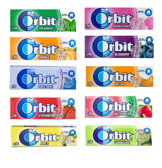 Orbit drazsé rágók (összes ízben kapható)