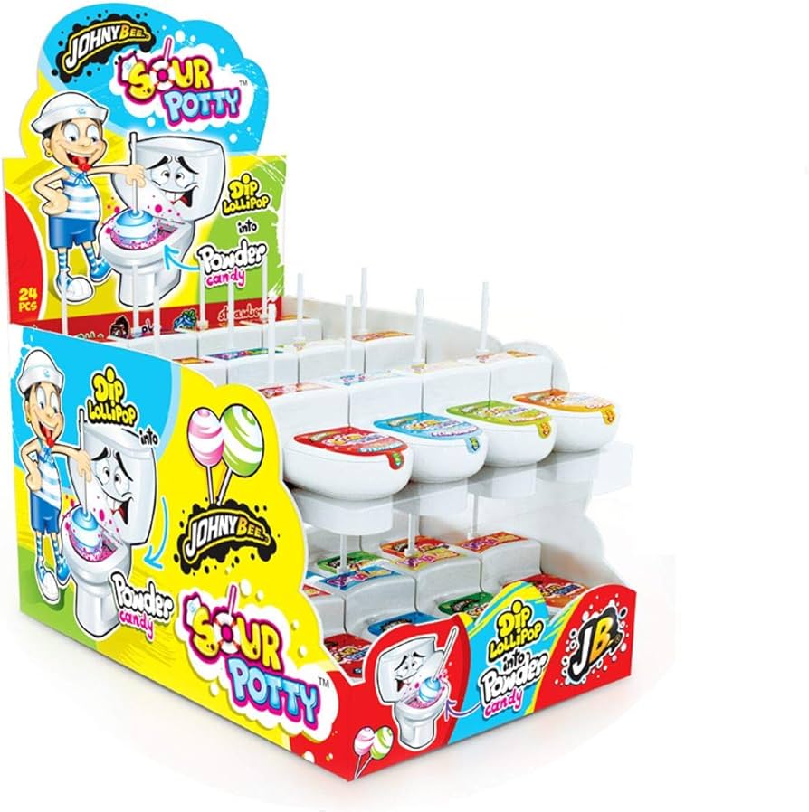 Johny Bee Sour potty nyalóka
