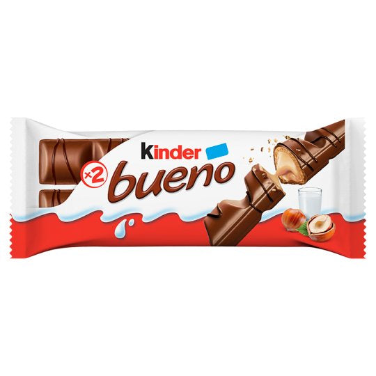 Kinder Bueno 43g ( tej- és fehér csoki)